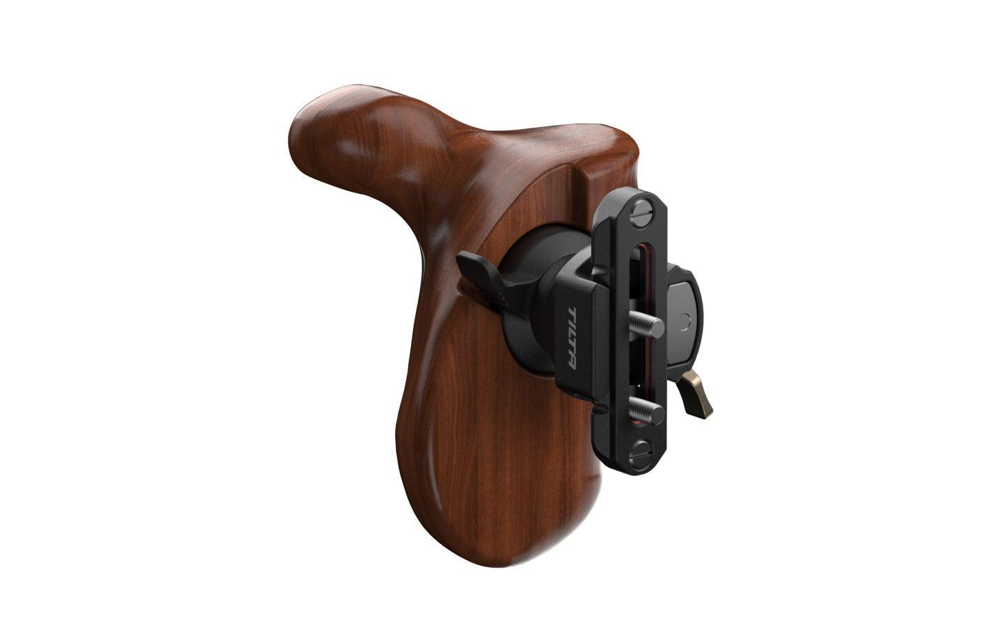 Advanced Left Side Wooden Handle Type VIII<br>Ergonomischer Holzgriff für maximalen Komfort mit NATO Rail Anschluss
