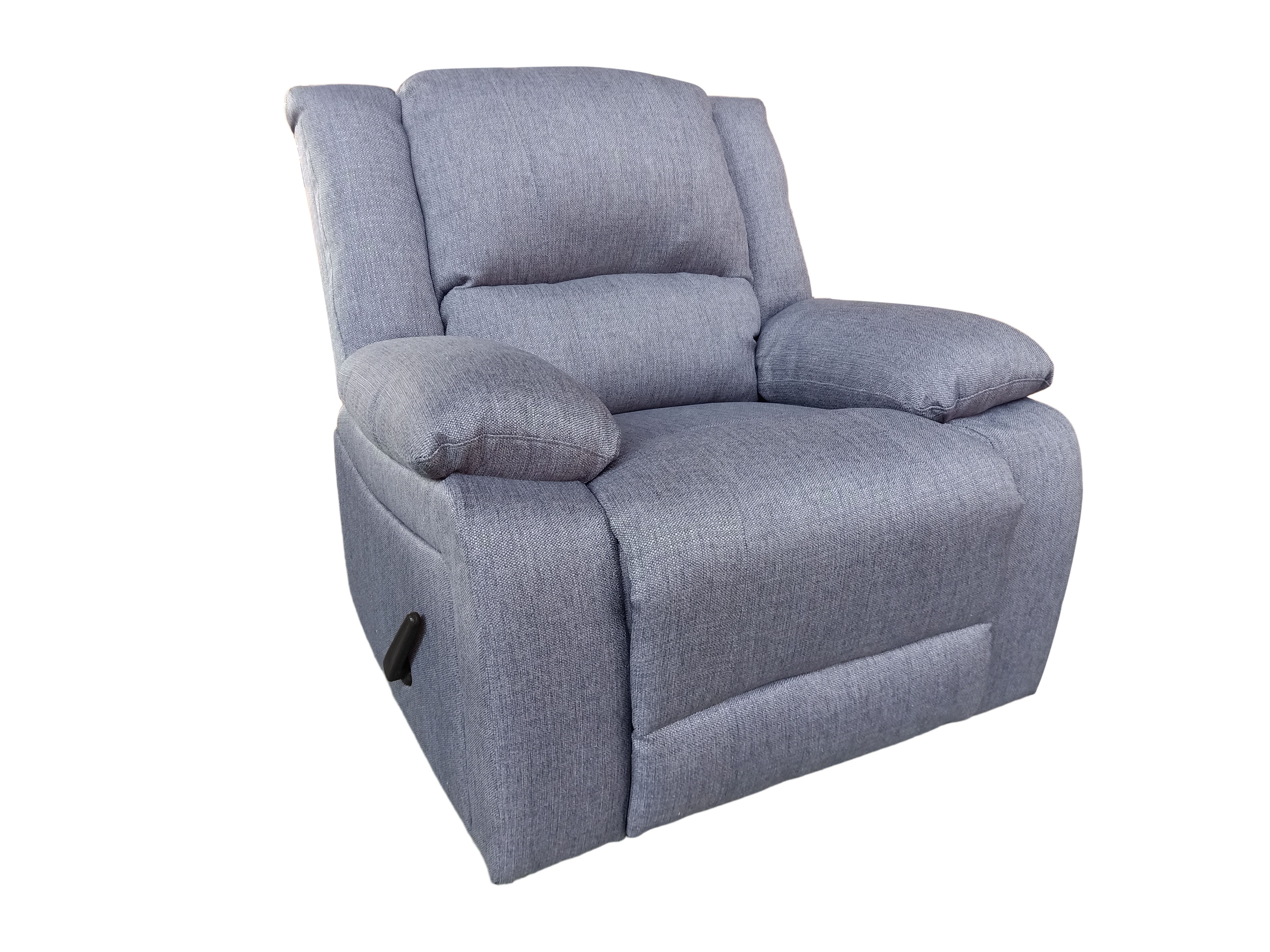 Happy Home Relaxsessel mit verstellbarer Rückenlehne HSP93-GRA - Grau