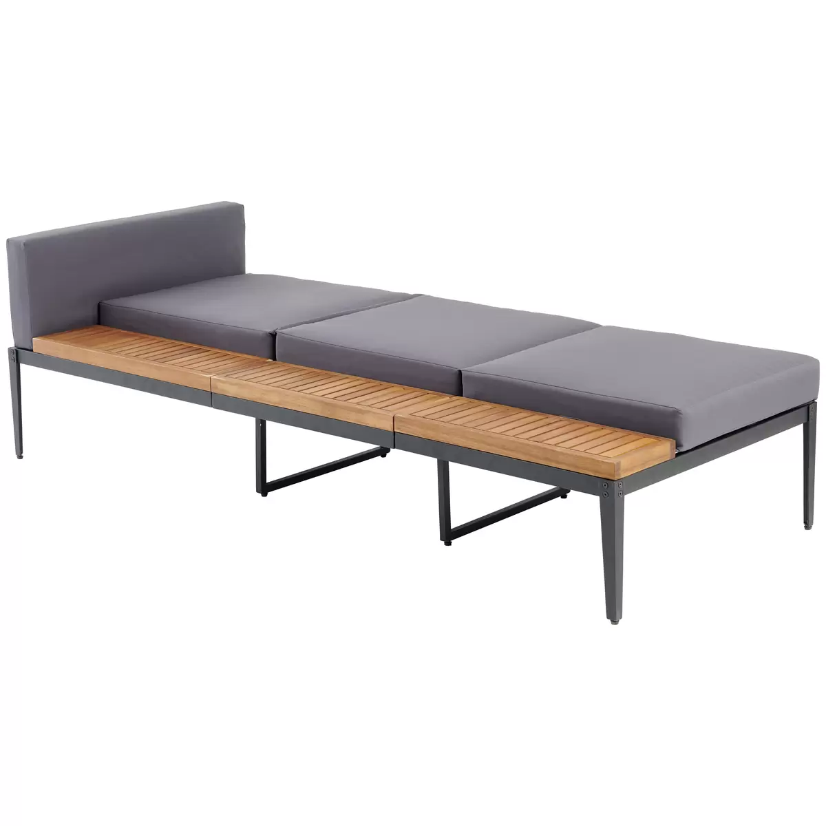 Beldano Gartenliege Paris zu Lounge Paris Grau