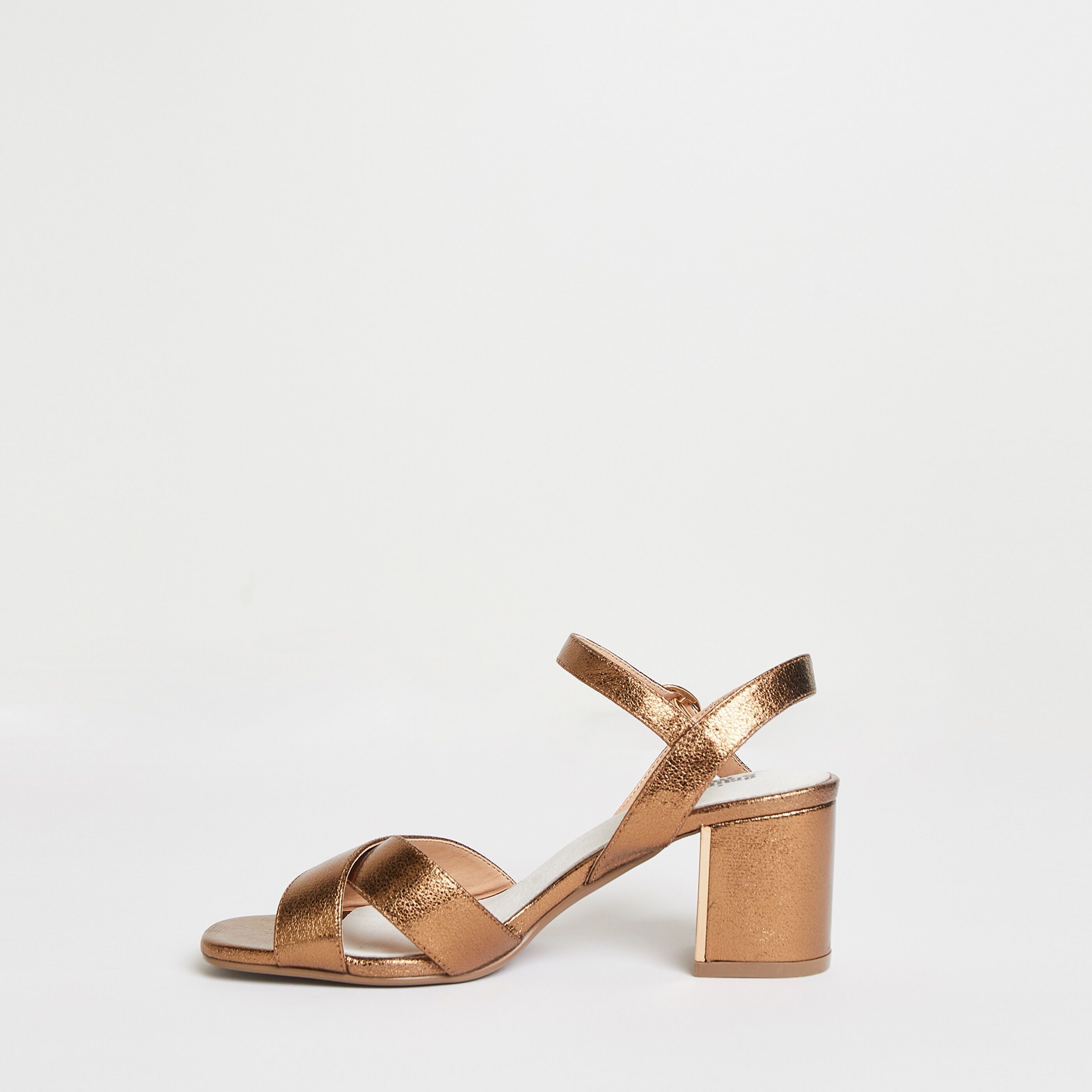 Sandales irisées femme - CUIVRE