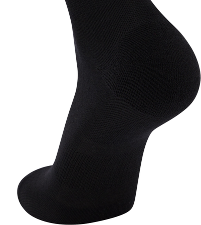 ATLAS MERINO CREW Velosocken  black  L (42-44)