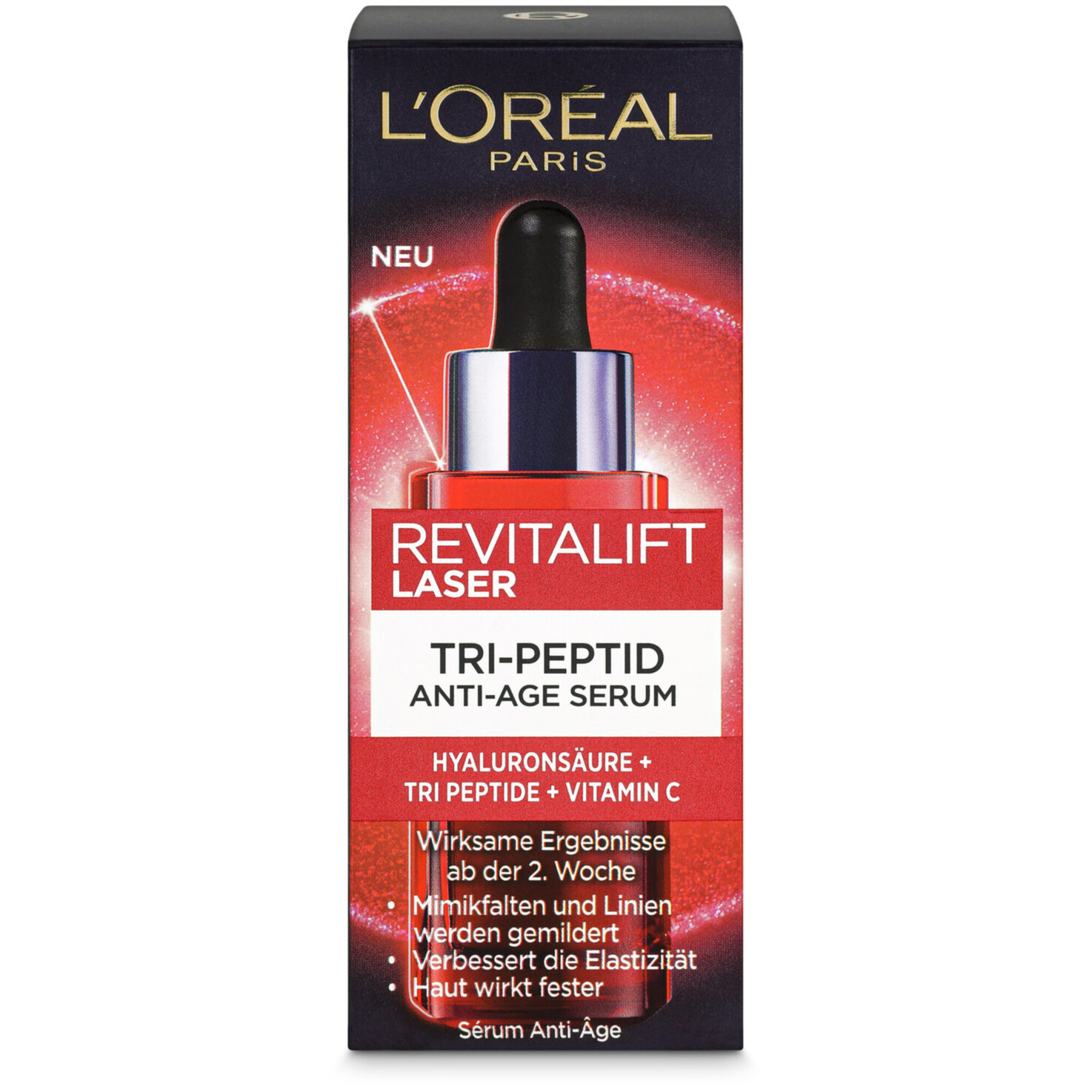 L'Oréal Paris Revitalift Laser Dreifach Power Tri-Peptid Anti-Age-Serum, 30ml