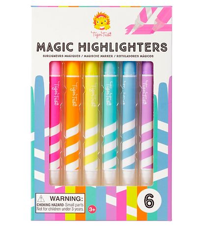 Tiger Tribe Textmarker - Magic - 6 st.