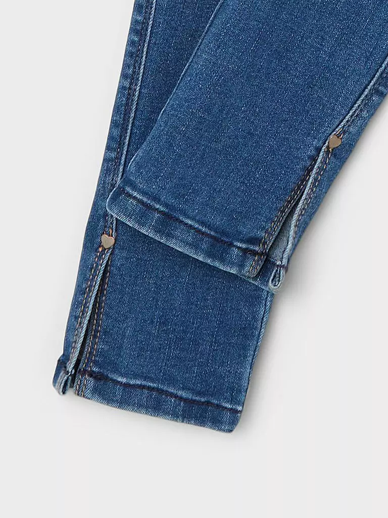 NAME IT Mädchen Jeans Slim Fit NKFPOLLY  dunkelblau