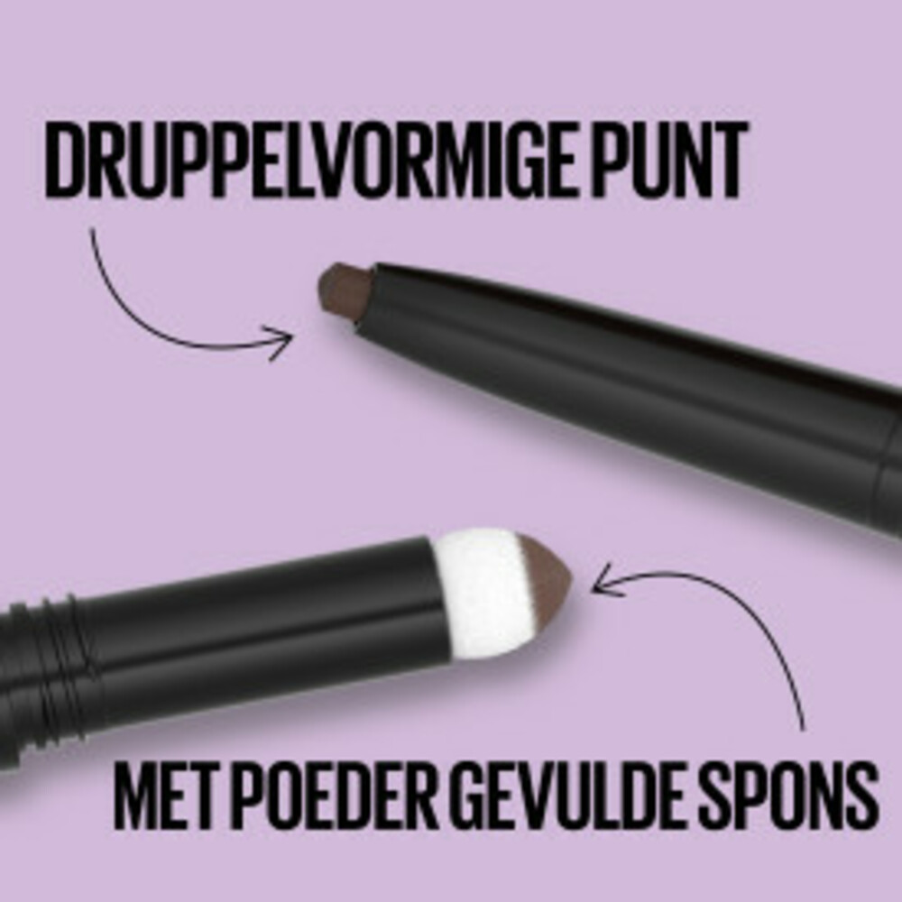 Maybelline Brow Satin Duo Wenkbrauwpotlood en Poeder 00 Light Blonde