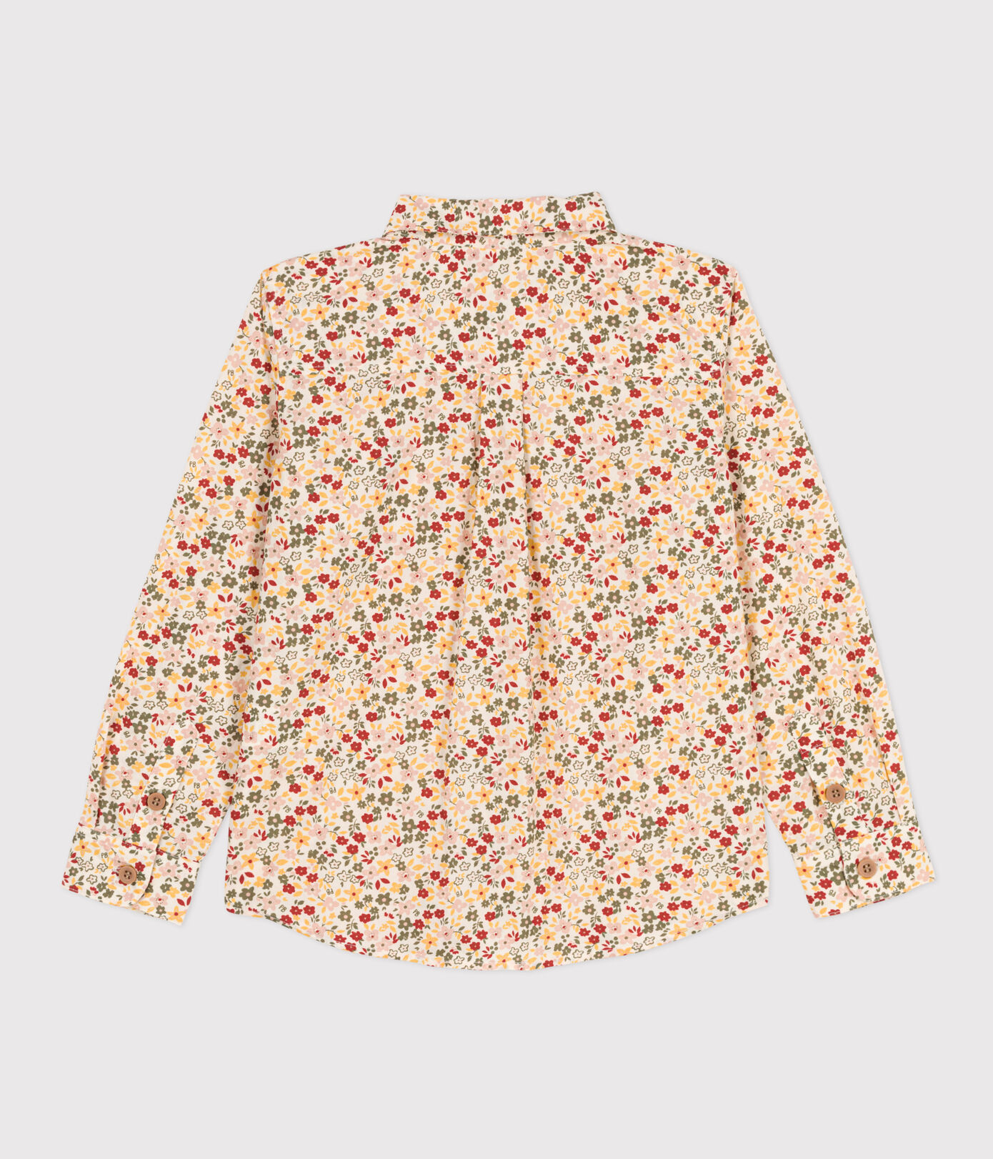 Chemise imprimée en popeline enfant garçon