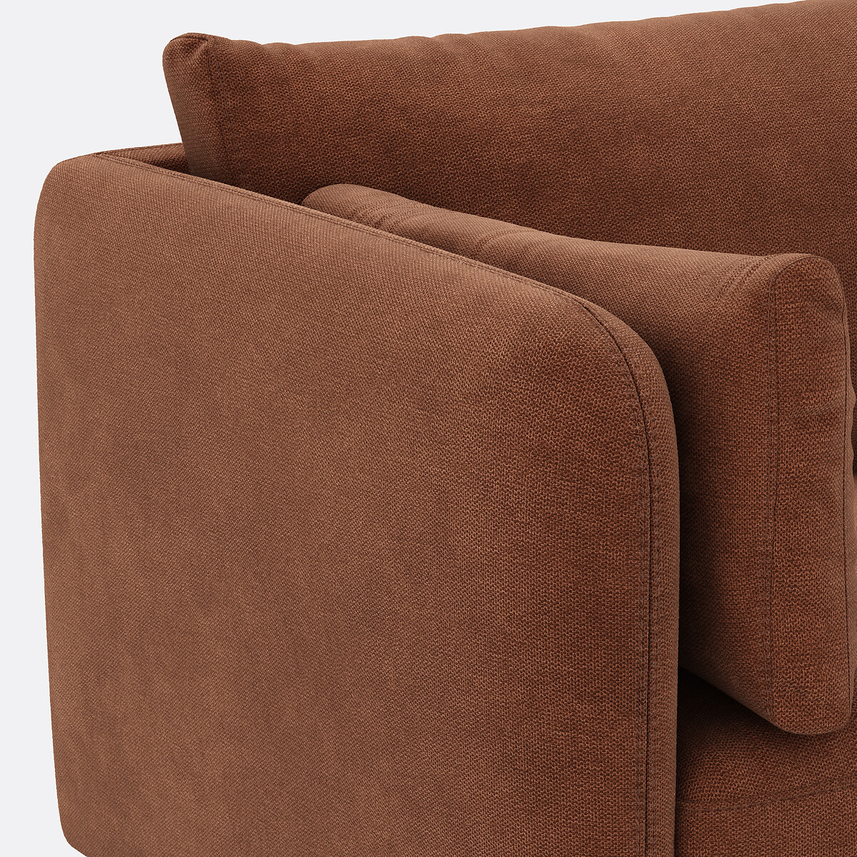 LA REDOUTE INTERIEURS<br>Sofá compacto retangular, tecido texturizado Victor