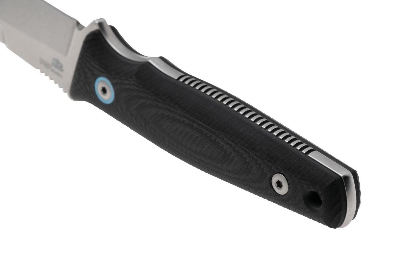 MKM TPF Defense MK-TPFD-GBK CPM MagnaCut, Black G10 vaststaand mes, Bob Terzuola design