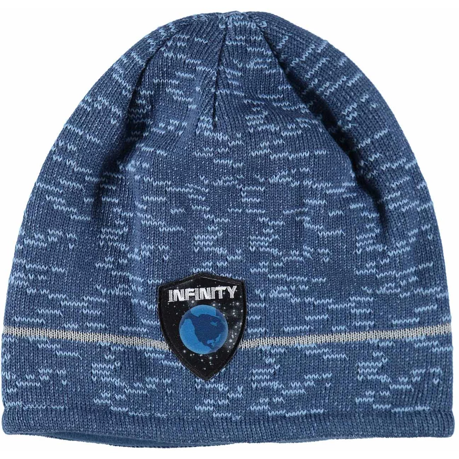 maximo Boys Beanie Space graphitblau