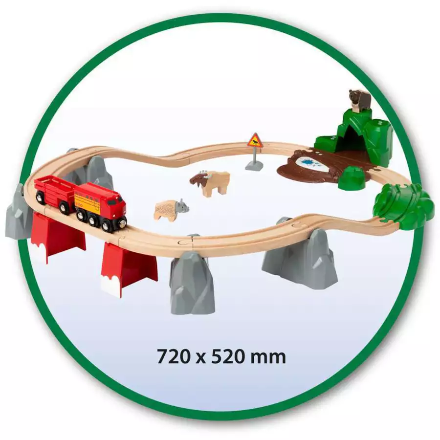 Brio BRIO Nordische Waldtiere Set bunt