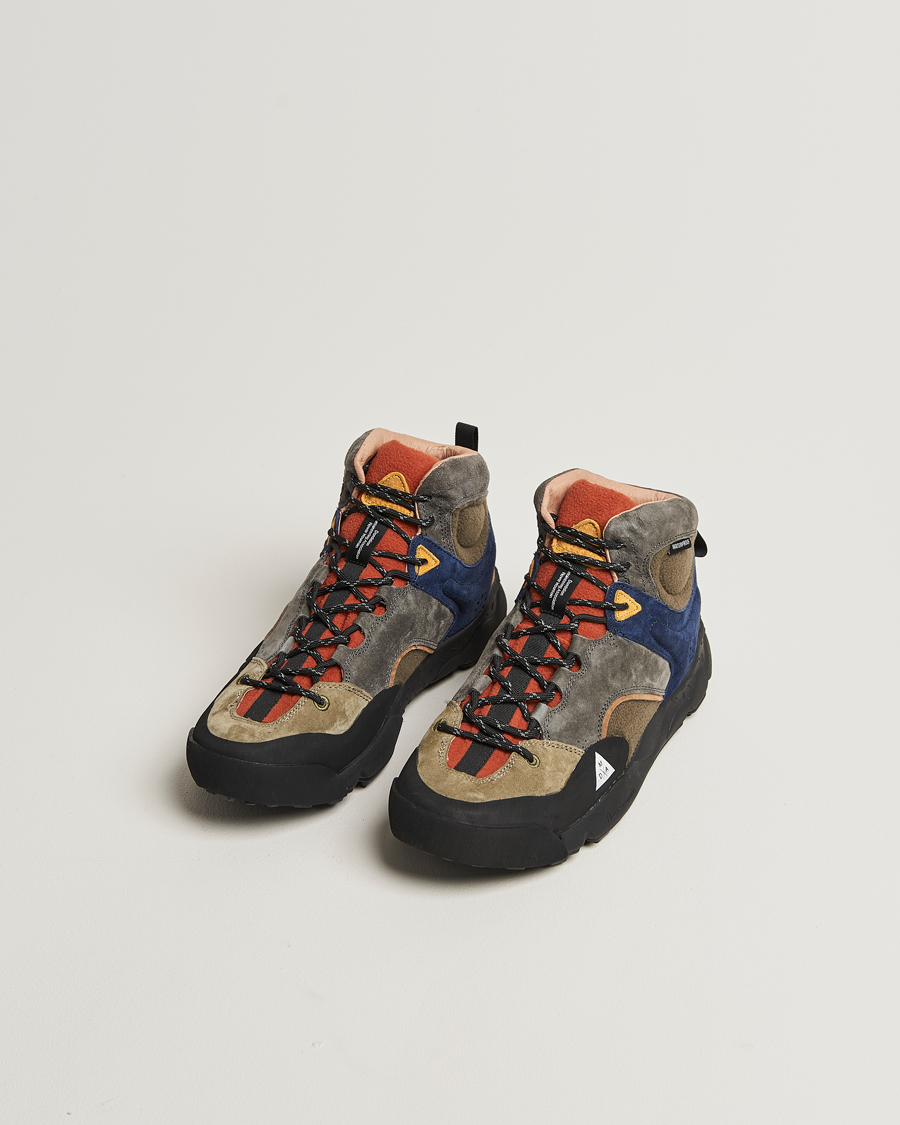 Flower Mountain Back Country Mid Suede/Leather Sneaker Multi