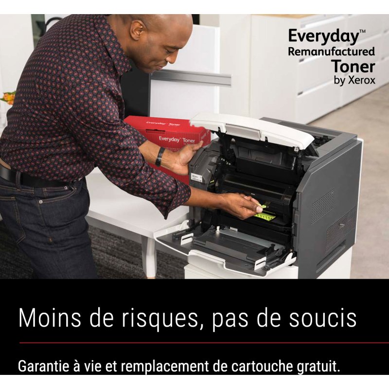 Toner remanufacturé Cyan Everyday™ de Xerox compatible avec Canon C-EXV51 (0482C002), Capacité standard