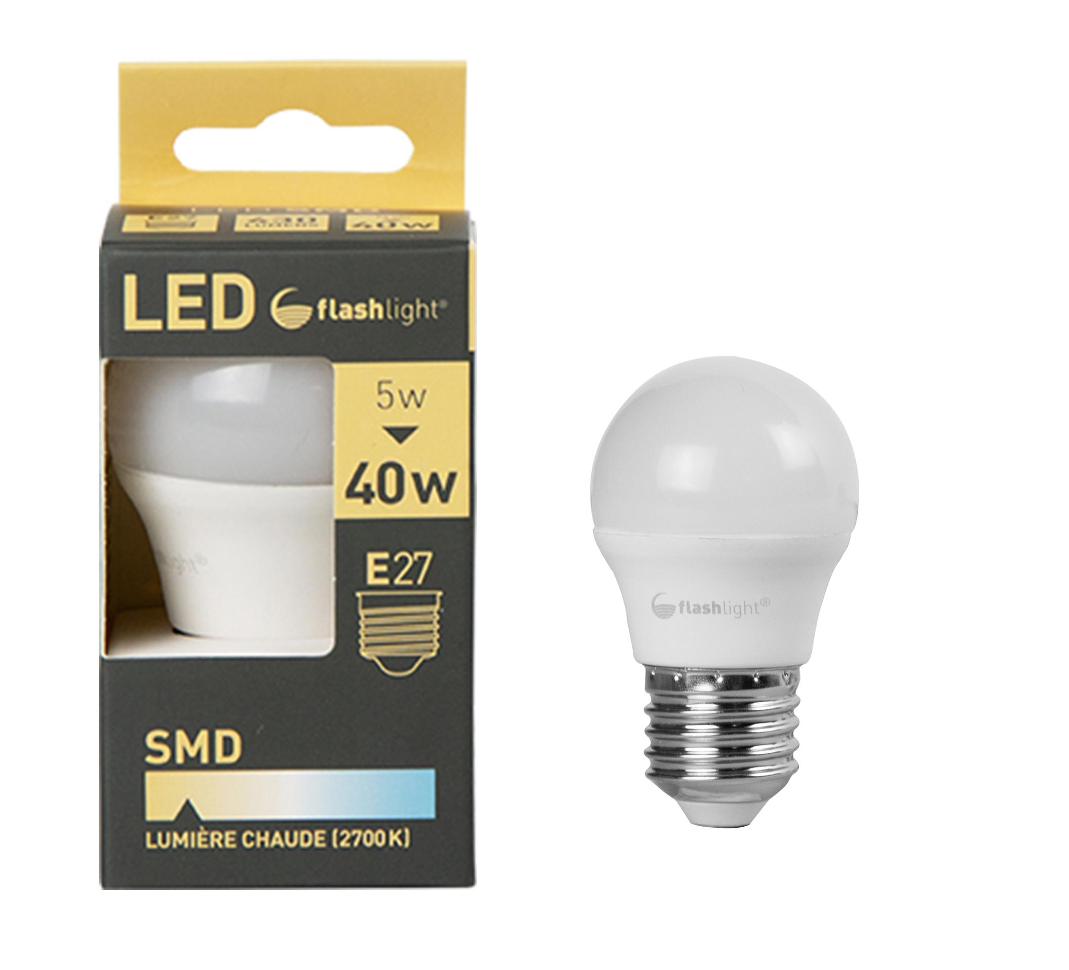AMPOULE LED BOULE E27 5W