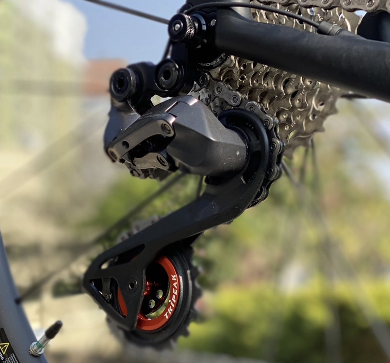 Tripeak Oversized pulleyhjul Jetstream pro keramiske lejer Shimano R71XX, 81XX 12T/18T sort