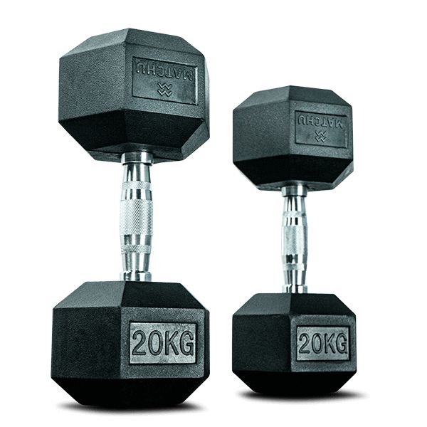 Matchu Sports - Hanteln Hexagon Set 20 kg