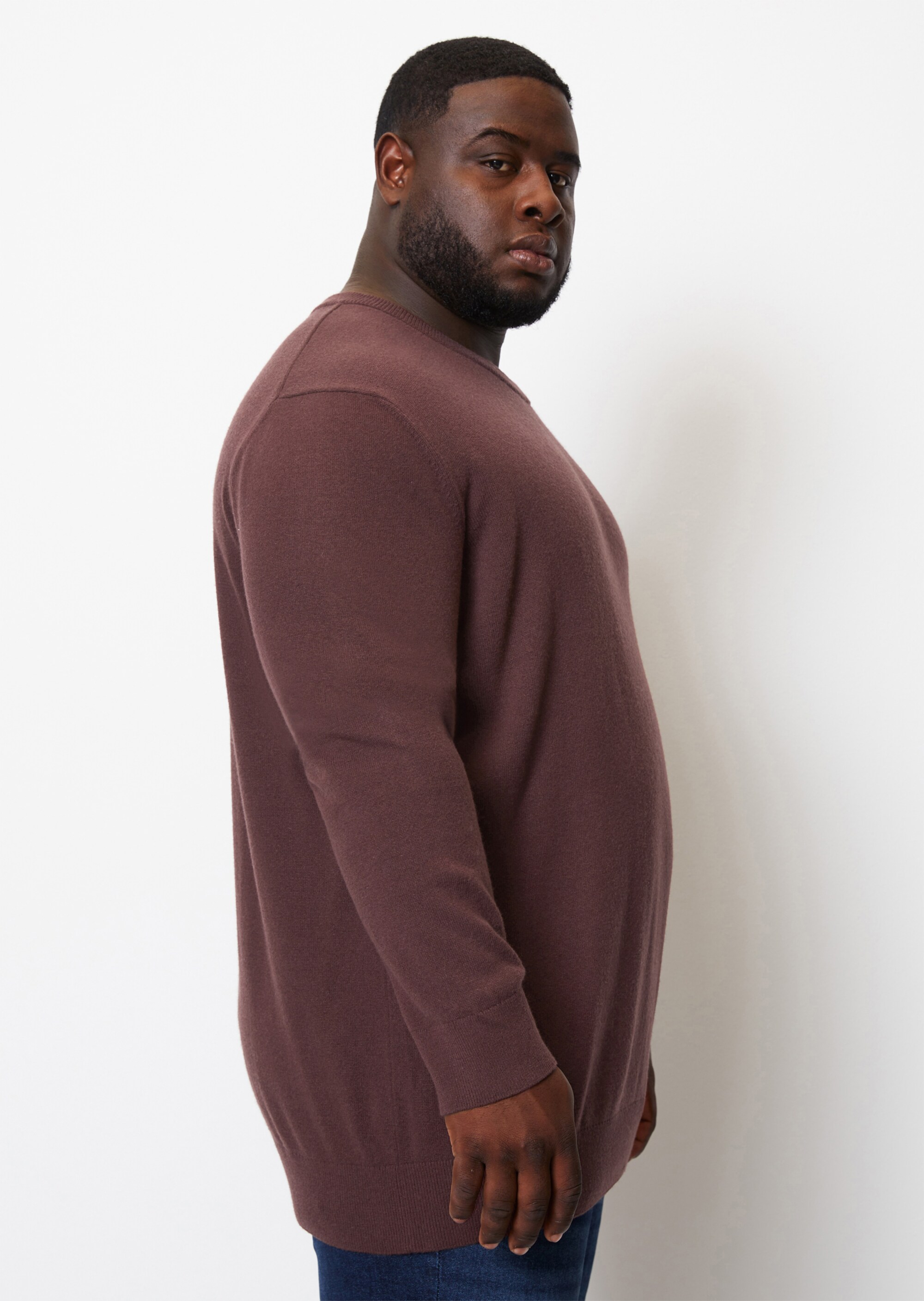 Pullover regular aus softem Bauwolle-Schurwolle-Mix