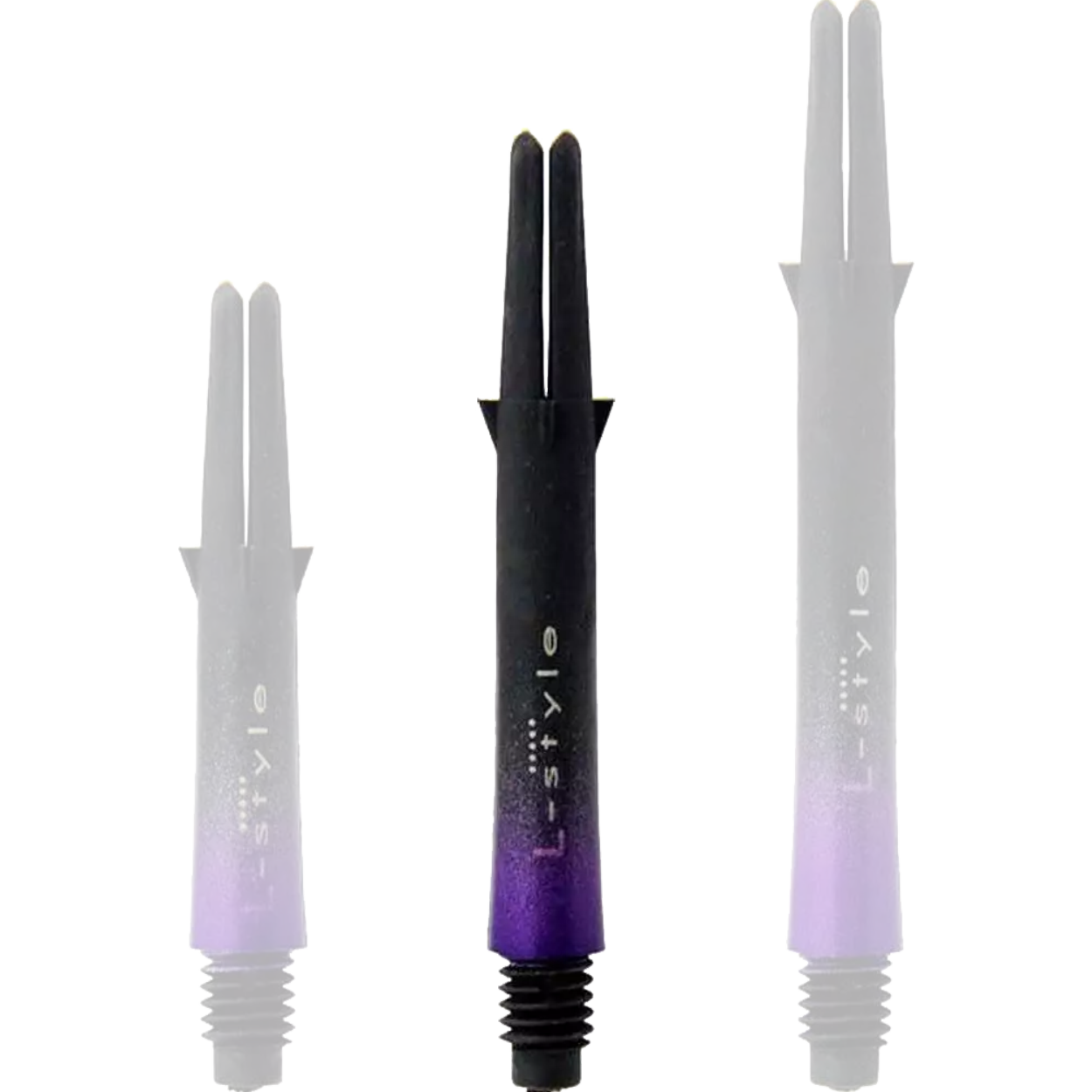 L-Style - Carbon L-Shaft Lock Straight TwoTone - Lila