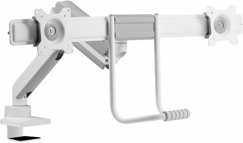 Neomounts NEXT Core DS75-450WH2 Crossbar Monitorarm Gasgeveerd - Wit