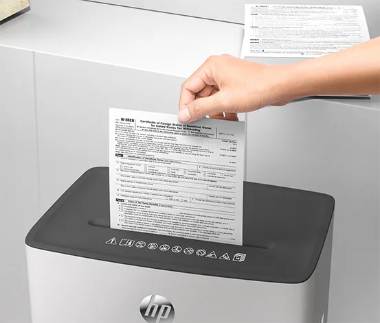 HP-Aktenvernichter »OneShred 10MC«