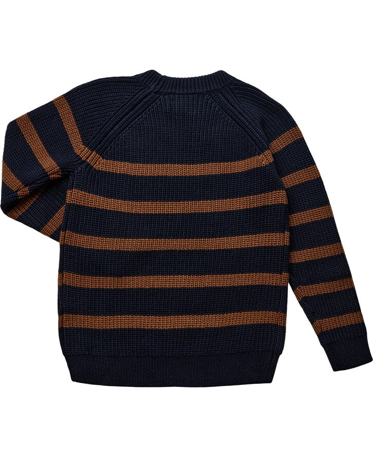 Magasin du Nord Collection Taylor pullover - Organic Navy blazer / monk's robe stripe