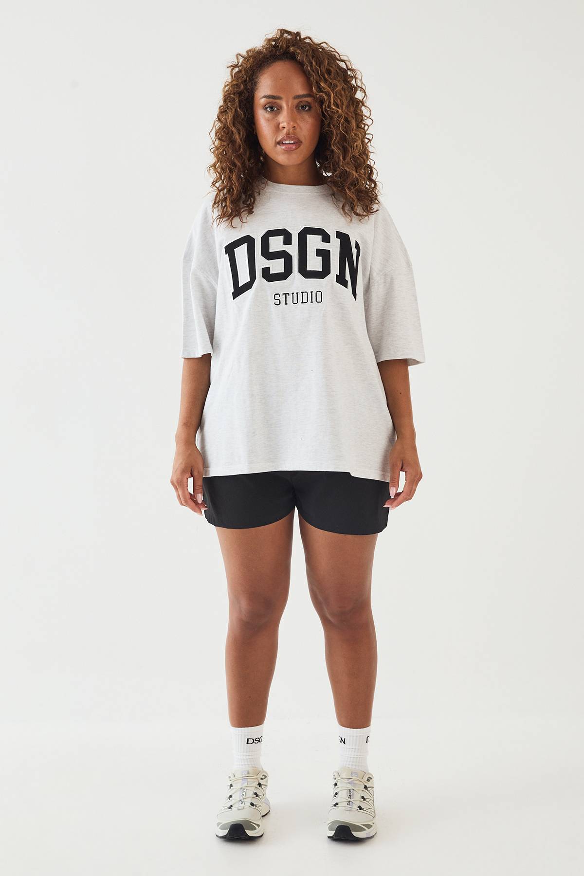 T-shirt Oversize À Appliqué Universitaire Dsgn Studio