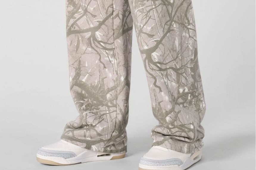 Jerolenea - Hoge Camo Rechte Broek