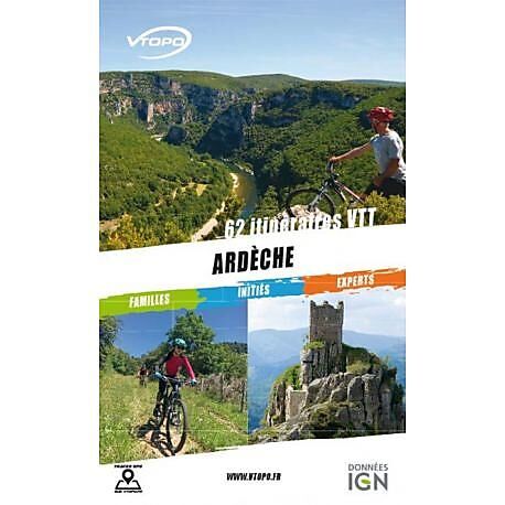 VTOPO - ARDECHE 62 ITINERAIRES VTT