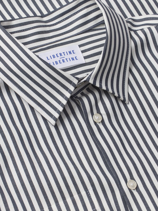 Libertine-Libertine Canyon Navy stripe