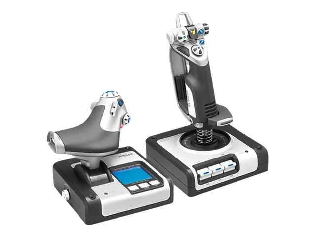 Logitech G X52 H.O.T.A.S. - Joystick og speeder - kablet - for PC