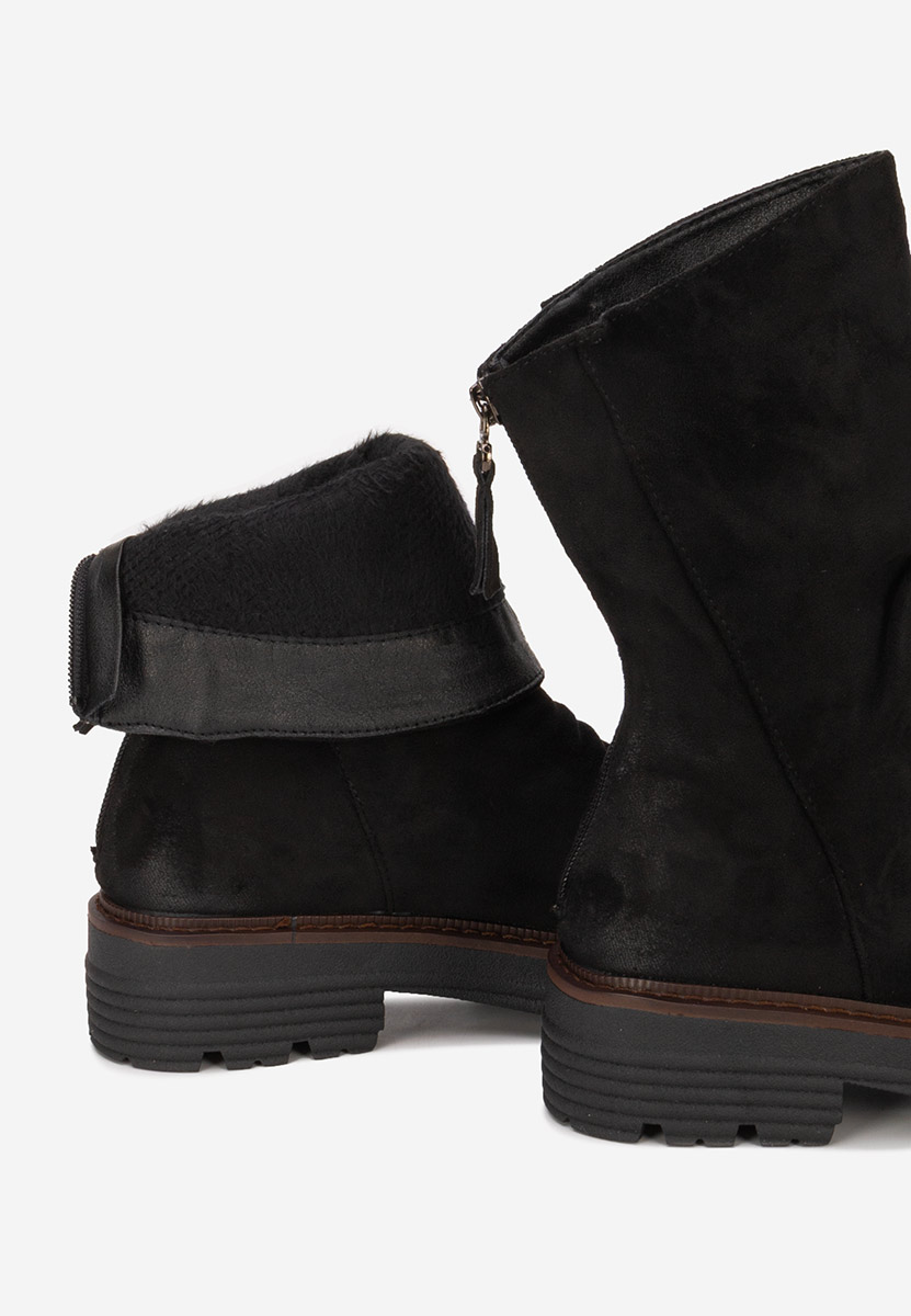 Bottes courtes femme noires Tavresa