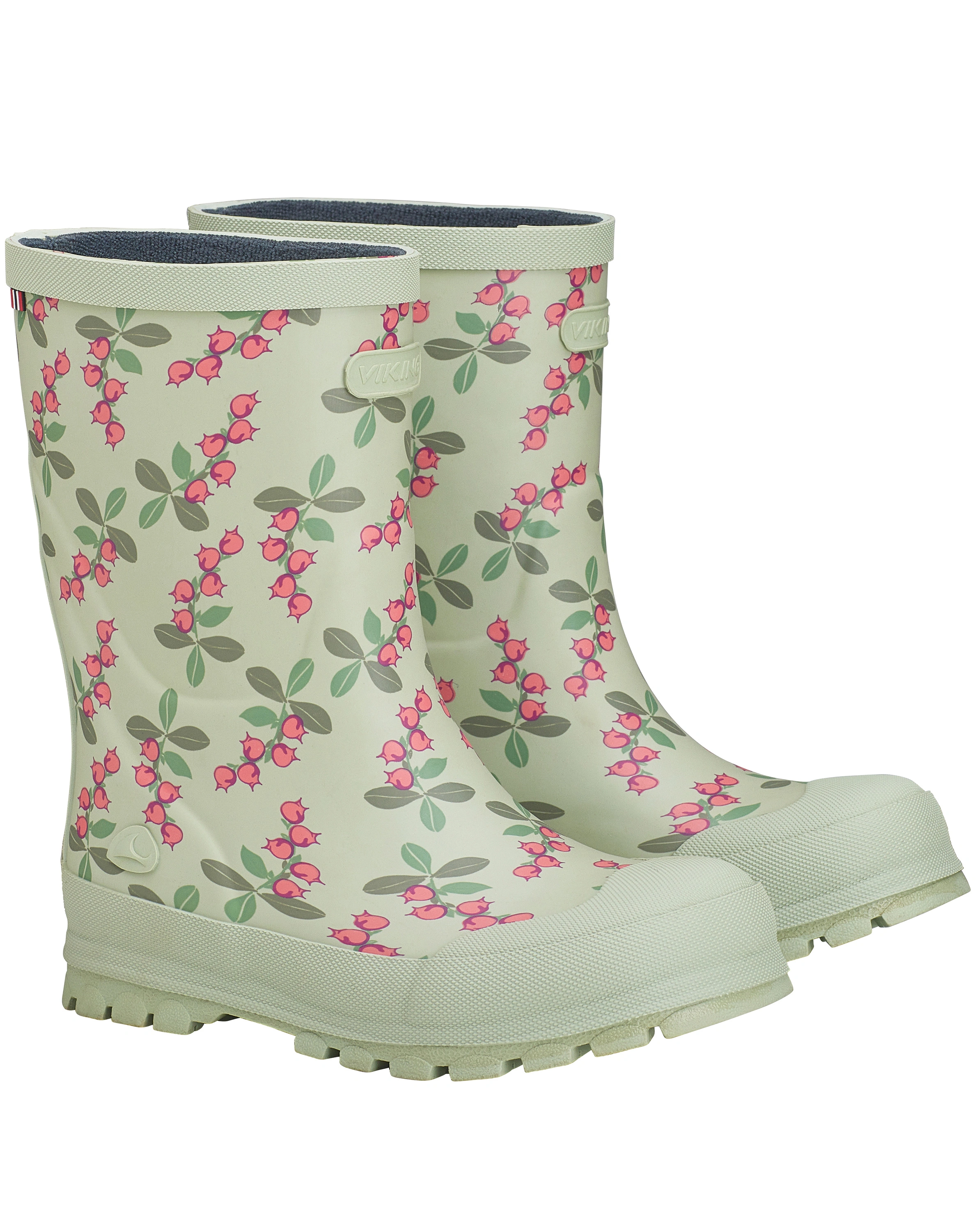 Gummistiefel JOLLY PRINT in mint/pink