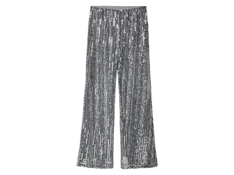 Dames broek met pailletten