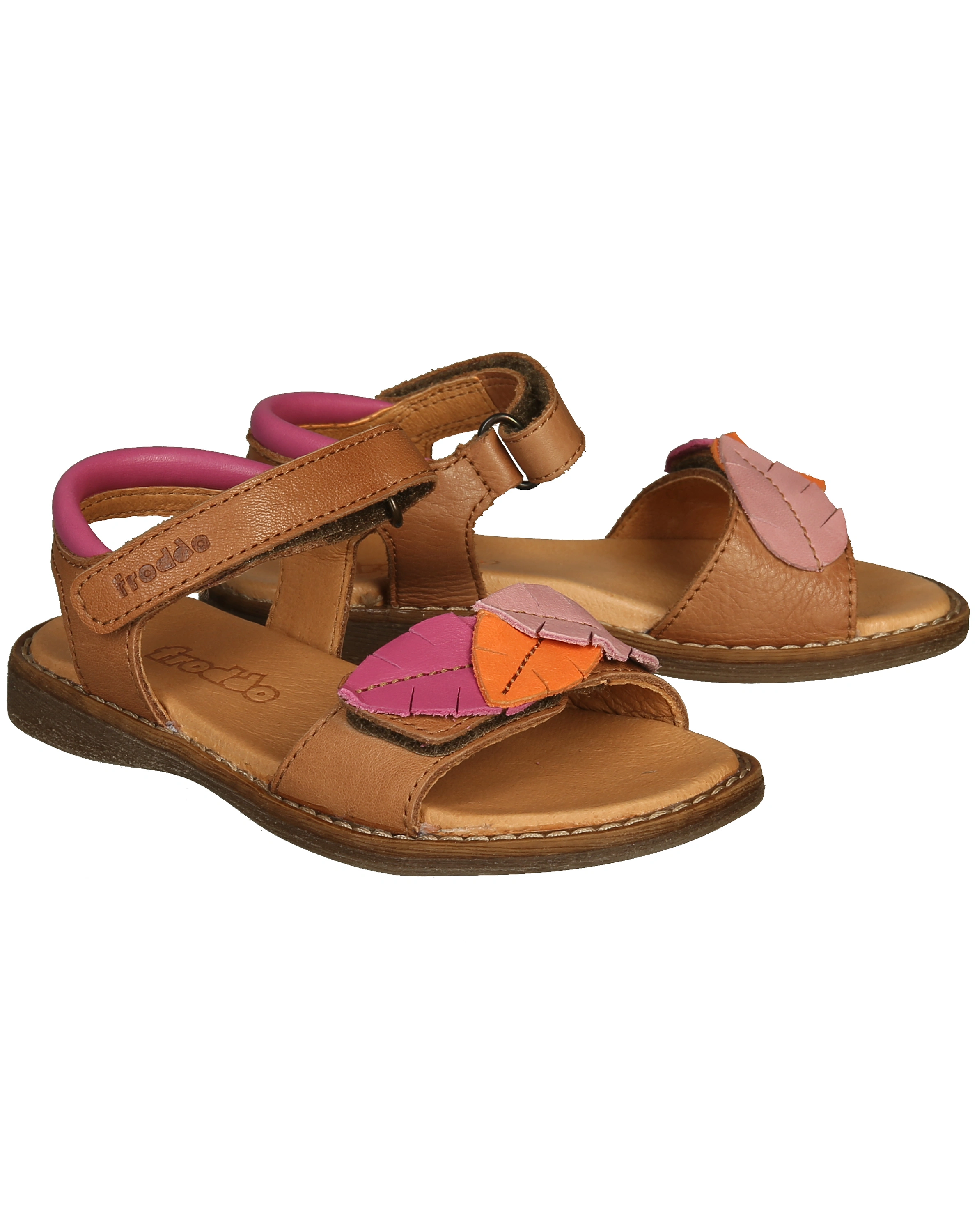 Sandale LORE LEAVES in brown