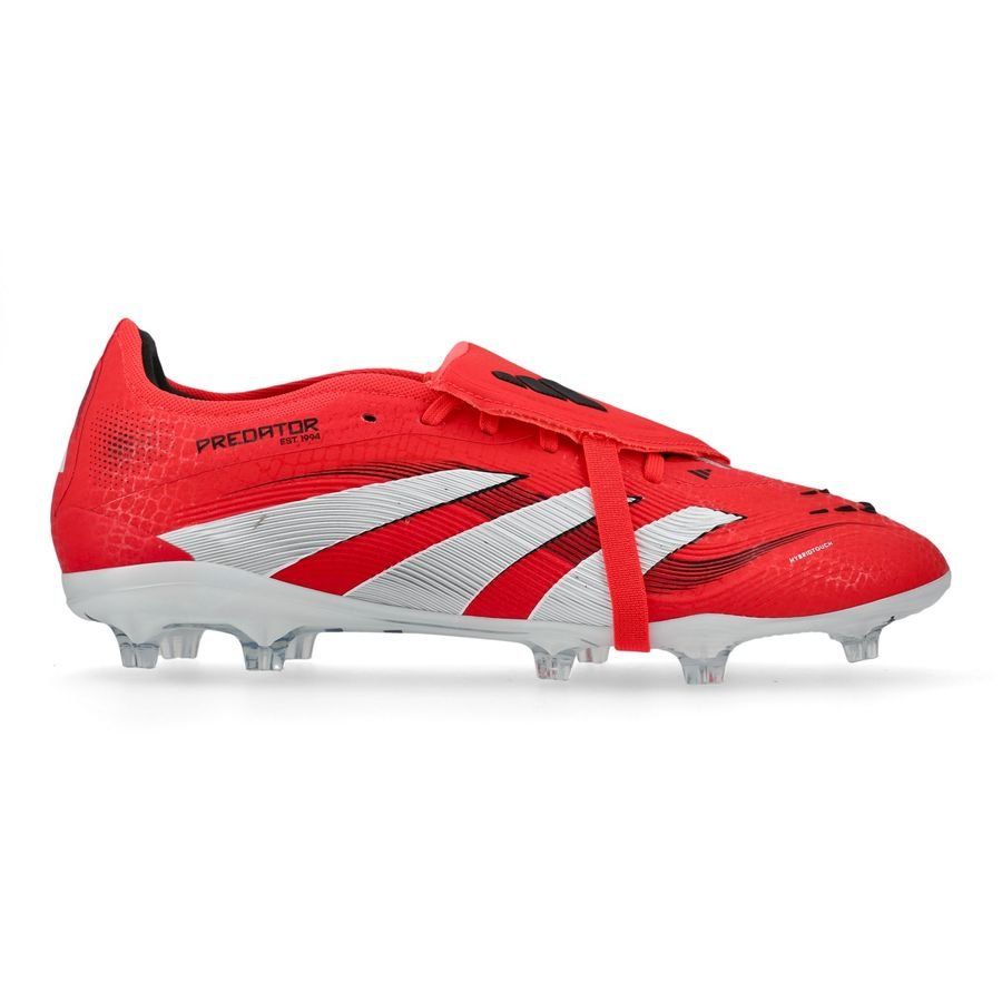 adidas Predator Pro Fold-over Tongue FG Pure Victory - Lucid Red/Blanc/Noir