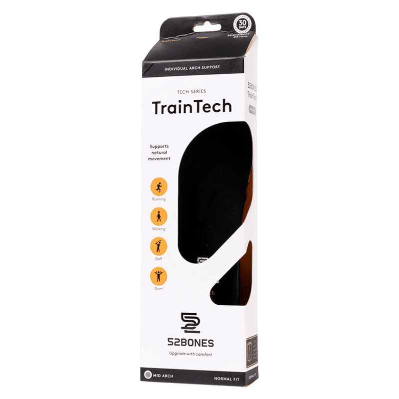 52bones TrainTech Mid<br>Såler for trening og turer