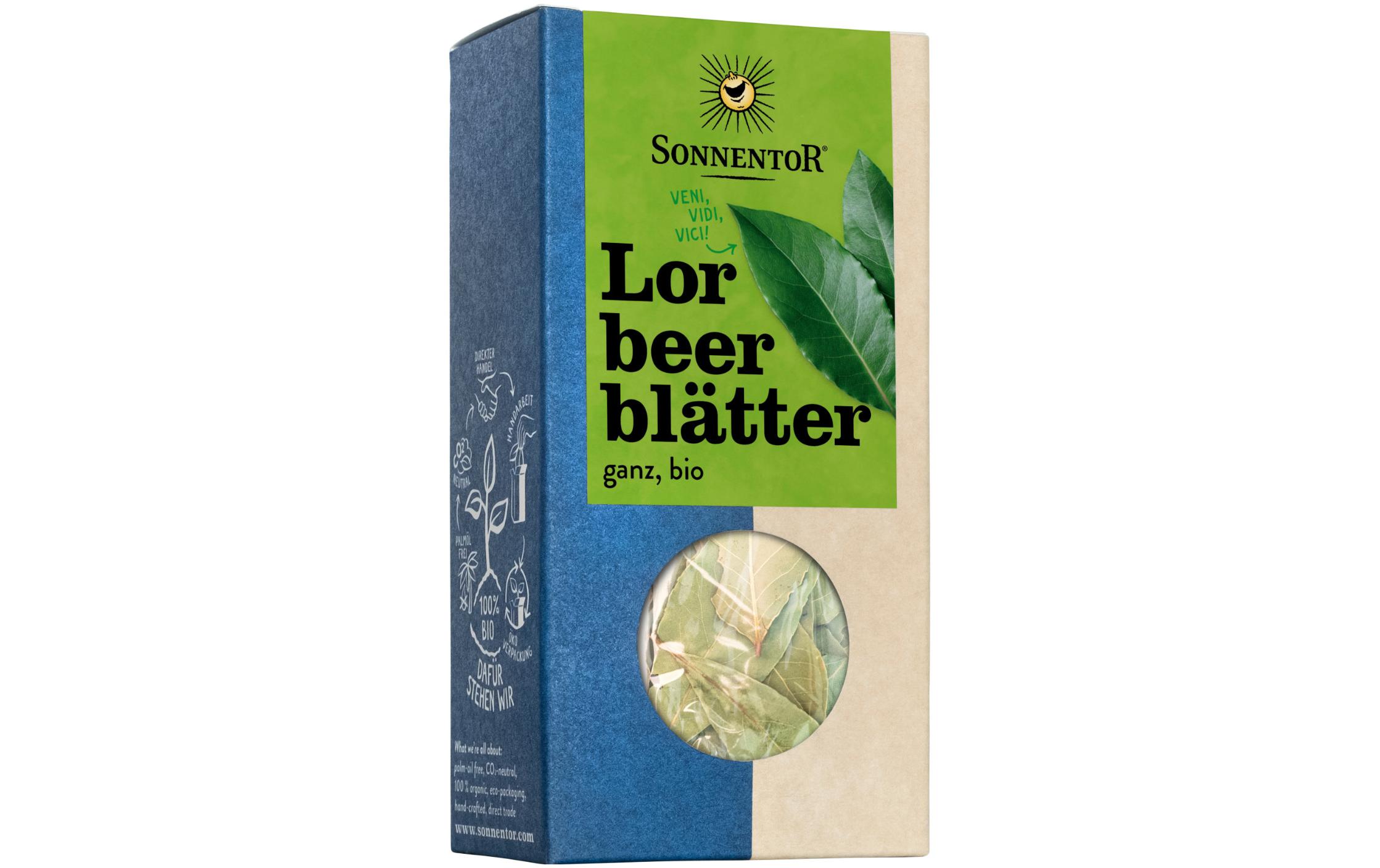 Bio Lorbeerblätter Beutel 10 gGanze Lorbeerblätter in Bio-Qualität