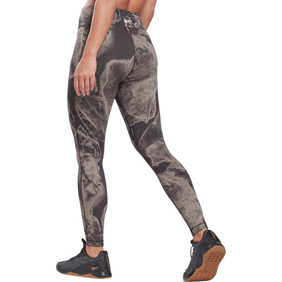 Reebok Lux Jacquard Træningstights Dame