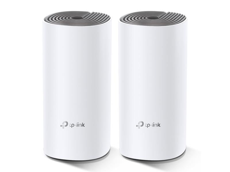 TP-Link Mesh-System Deco E4 2er-Set Mesh-WLAN Netzwerk (AC1200)