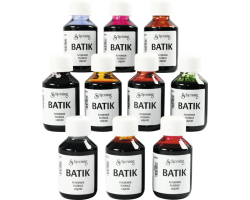 Batikverfset 10x100 ml