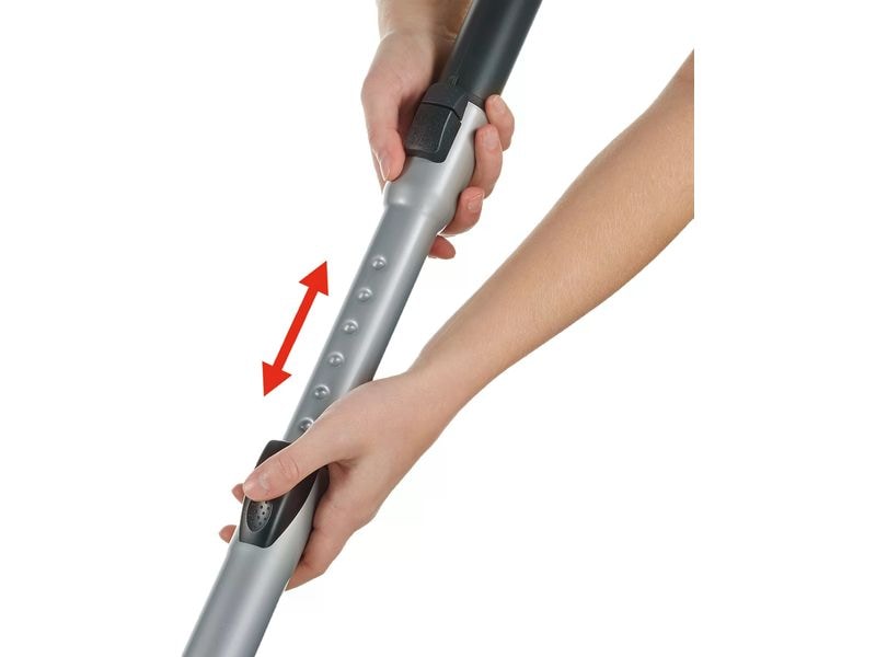 Severin Bodenstaubsauger BC 7035 S'POWER snowlight Grau/Wei Staubsauger mit Beutel