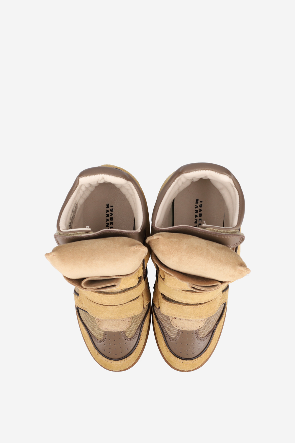 Bekett suede wedge sneakers