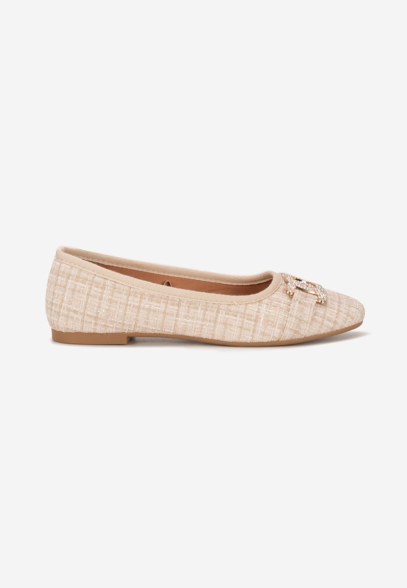 Ballerines élégantes beige Gaya
