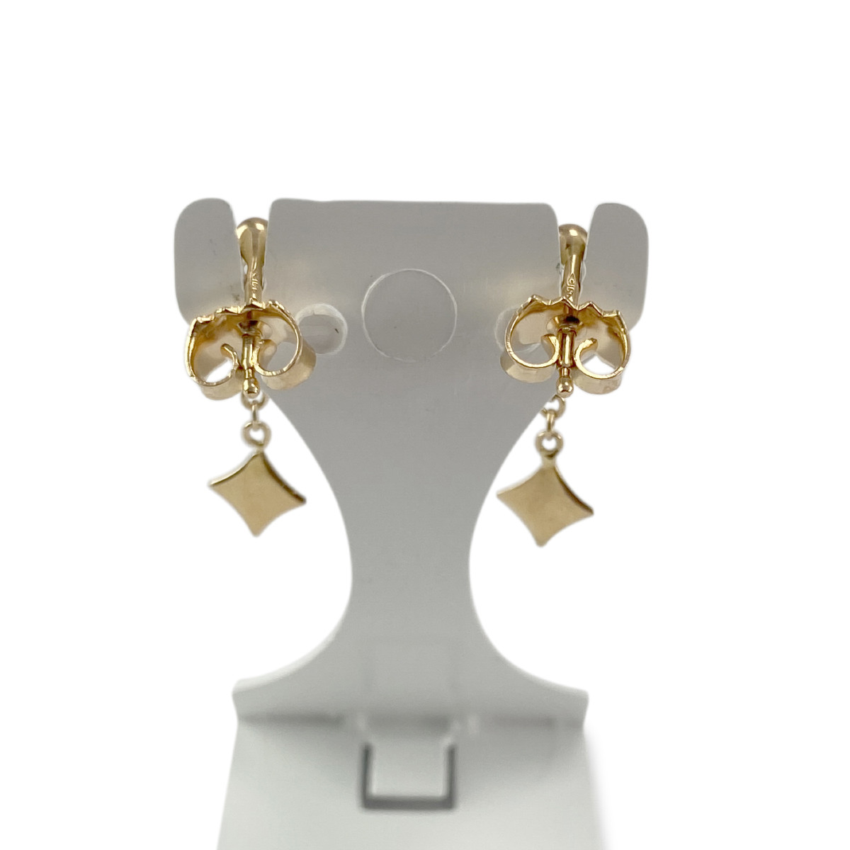 Boucles d'oreilles d'occasion or 750 jaune