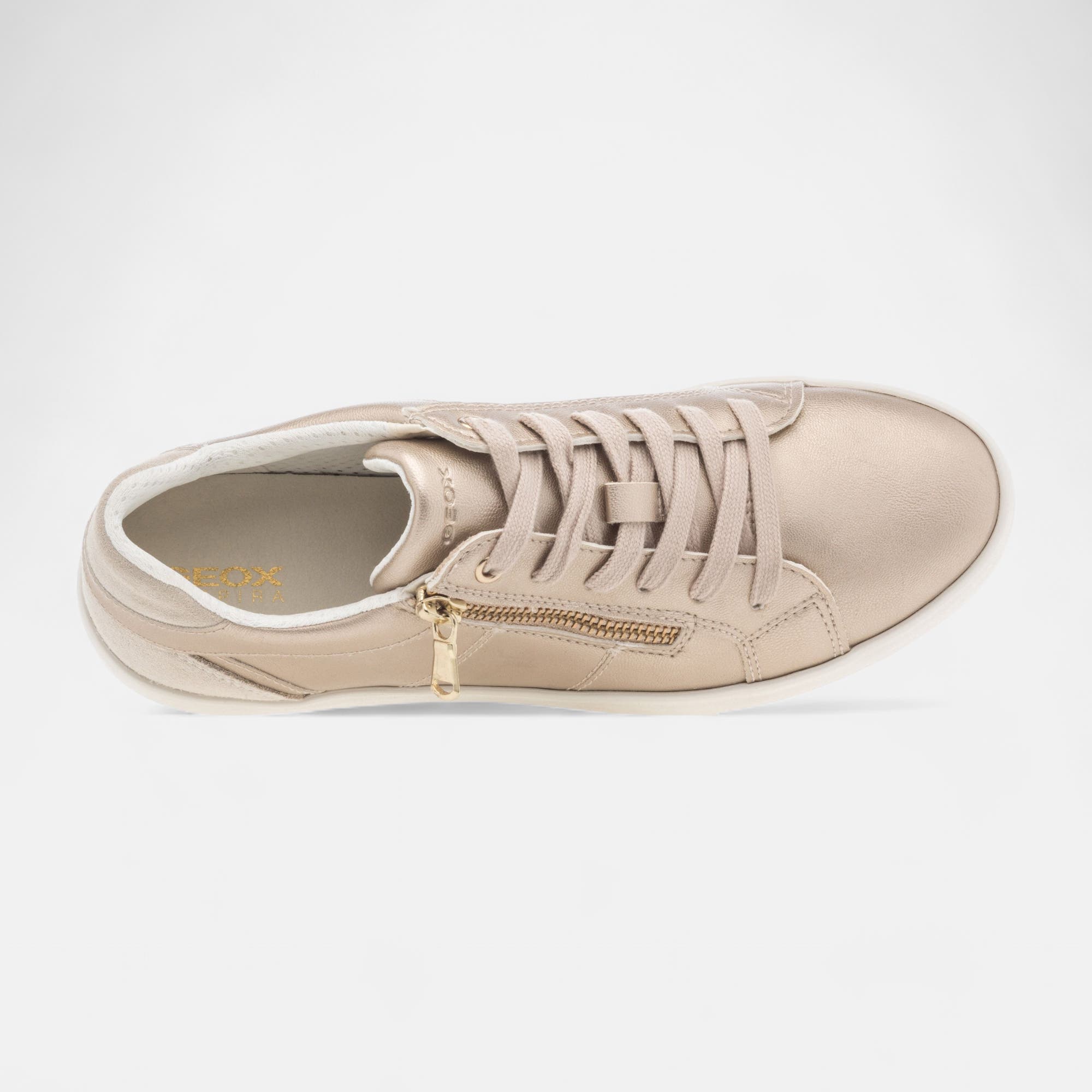 Baskets basses Femme or