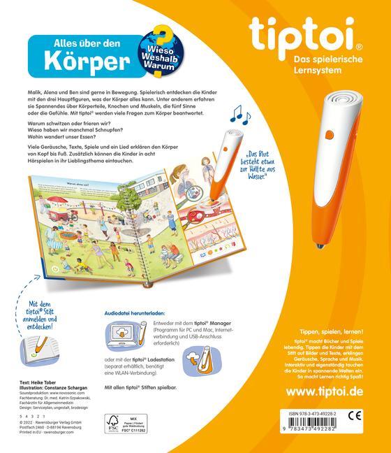 Alles über den Körper / Wieso? Weshalb? Warum? tiptoi® Bd.26