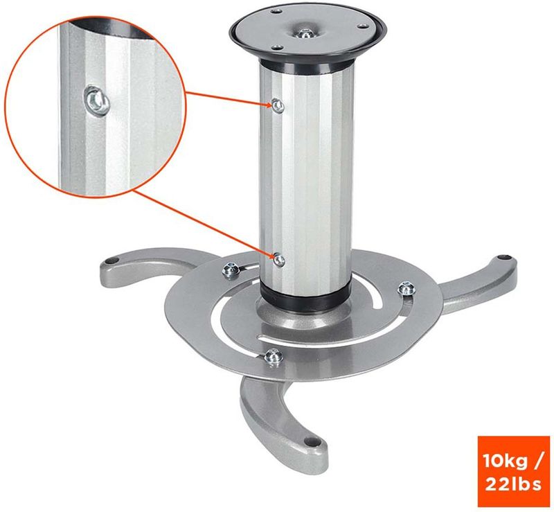 Celexon - PS 815 - Plafondbeugel - Zilver - Flexibel Design