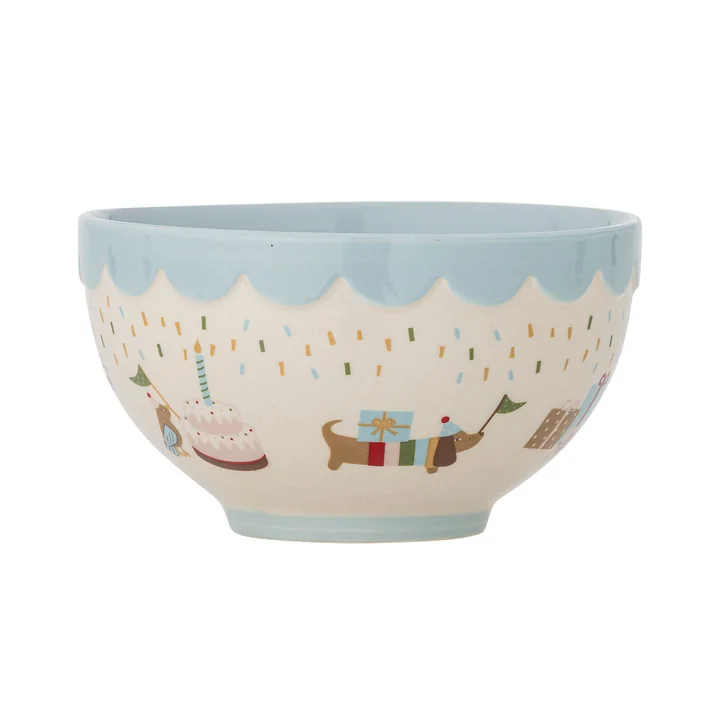 Bloomingville Mini - Celebrate Schale, Ø 13,5 cm, blau