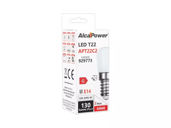 Ampoule LED T22 2W 3000K
