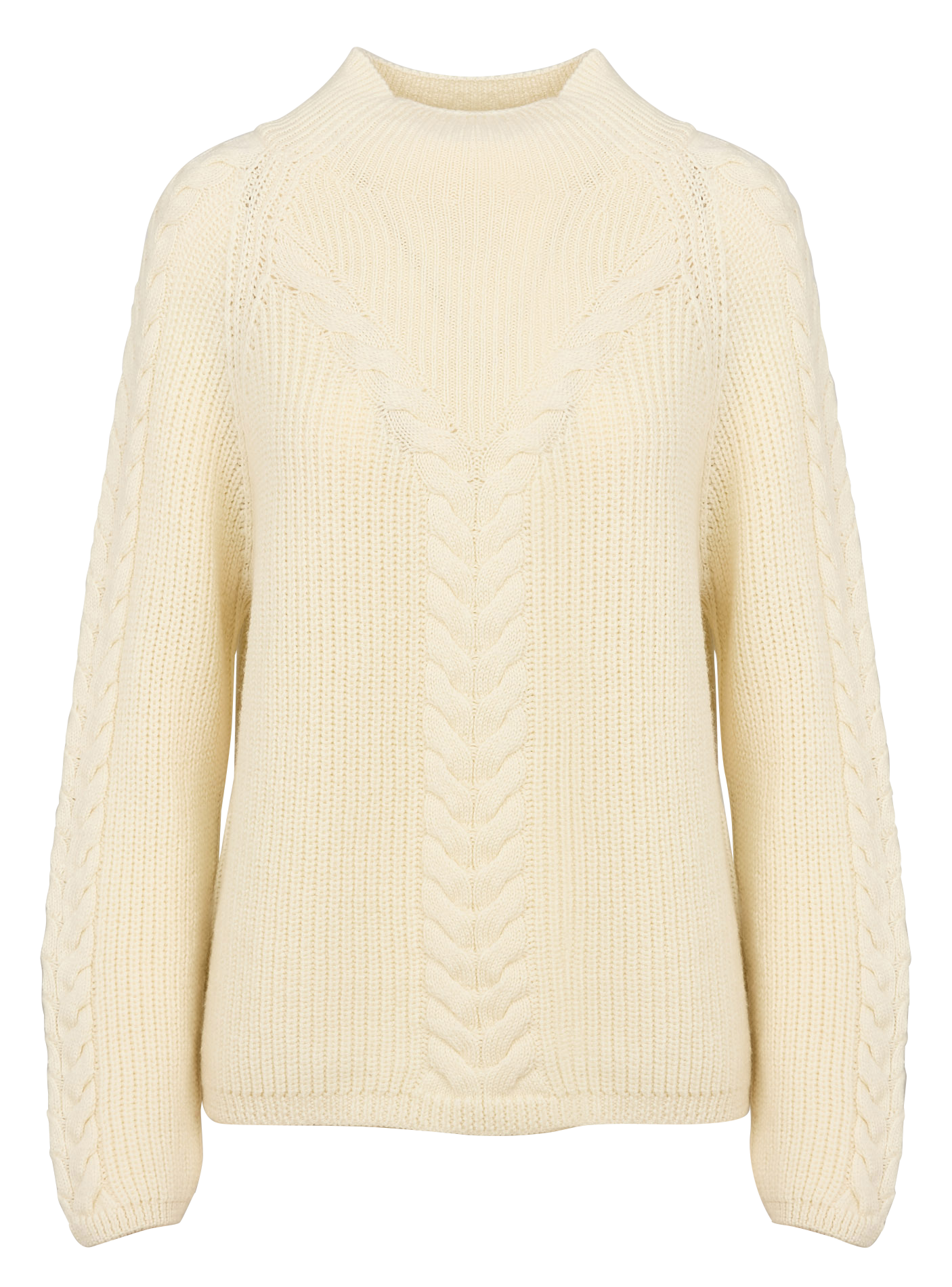 TRECY - Pull ample en laine | Beige