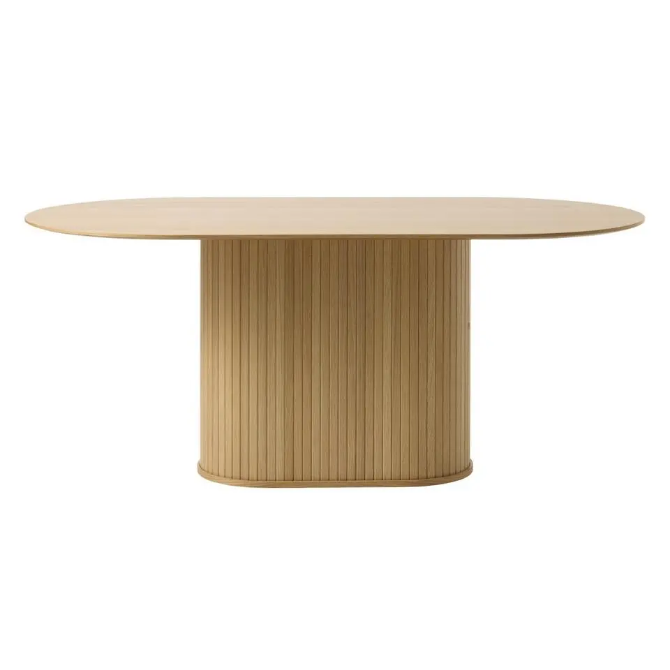 Nordic Home - Kelly ovale eettafel 95x180 cm - naturel